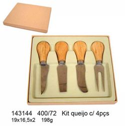 Kit Queijo 4 Peças